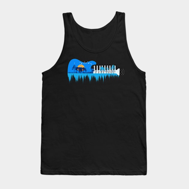 Soundscape Tank Top by bandy